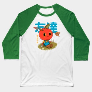 Apple boy Baseball T-Shirt